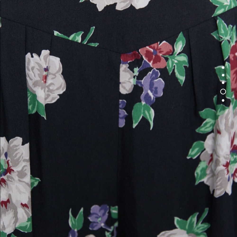 FLORAL PRINT BLOUSE WITH RUFFLE - Picture 4 of 5